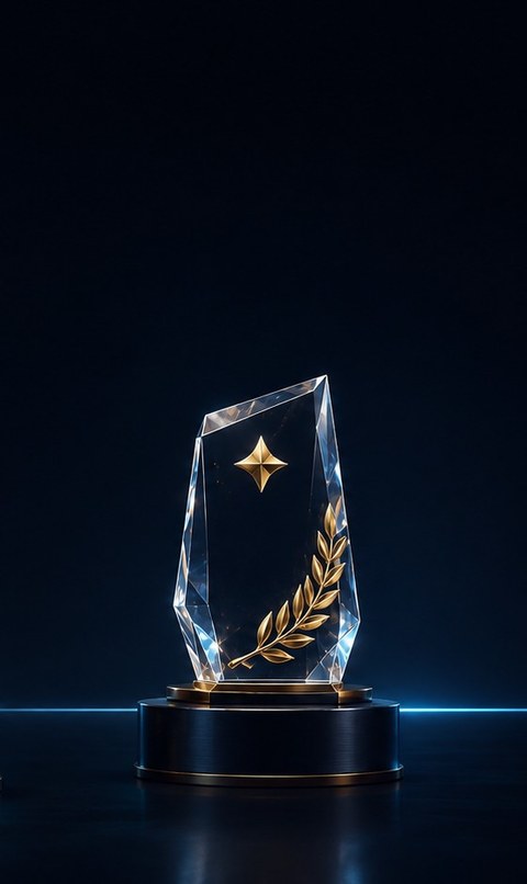 App AD AWARD 트로피